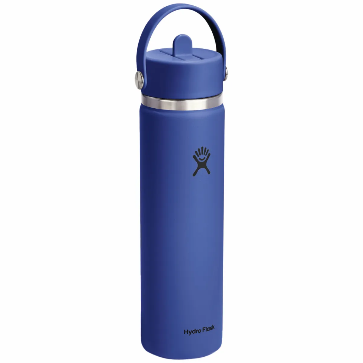 HYDRO FLASK Water Bottles^Wide Mouth Flex Straw 24 oz - Insulated Bottle with Retractable Straw Cap