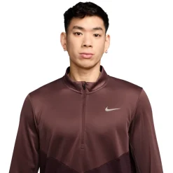 NIKE Long Sleeves And Sweaters|Running Clothing^Winterized Pacer - Men's Training Half-Zip Shirt