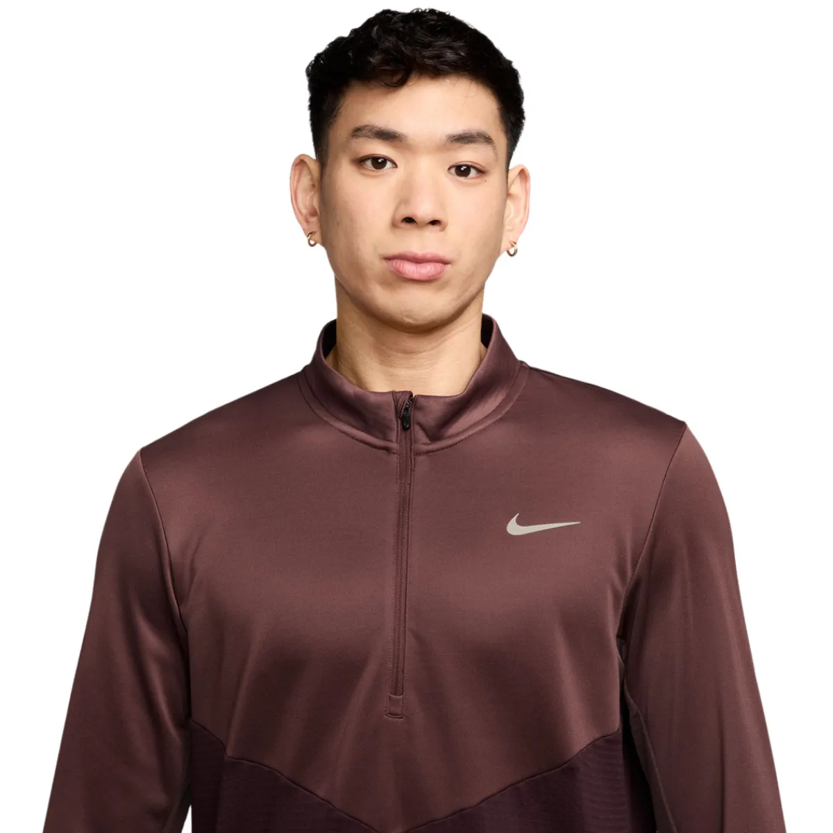 NIKE Long Sleeves And Sweaters|Running Clothing^Winterized Pacer - Men's Training Half-Zip Shirt