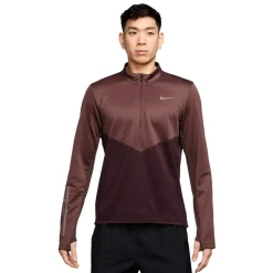 NIKE Long Sleeves And Sweaters|Running Clothing^Winterized Pacer - Men's Training Half-Zip Shirt