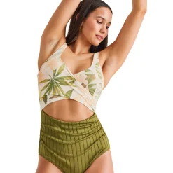 EVERYDAY SUNDAY Wrap - Women's One-Piece Swimsuit CCREA