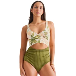 EVERYDAY SUNDAY Wrap - Women's One-Piece Swimsuit CCREA