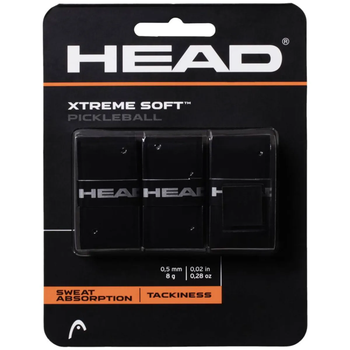 Discount HEAD Xtreme Soft - Pickleball Paddle Overgrip BK