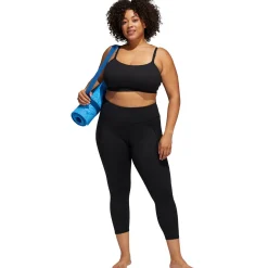 ADIDAS Clothing^Yoga Studio (Plus Size) - Women's 7/8 Training Leggings
