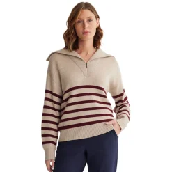 Women FIG Long Sleeves And Sweaters^Zina - Women's Knit Sweater